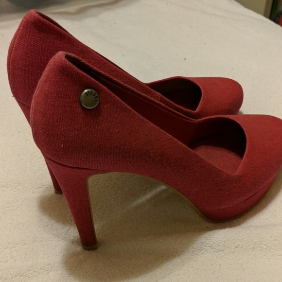 Diesel Pink Fabric Pumps - Picture 3 of 4